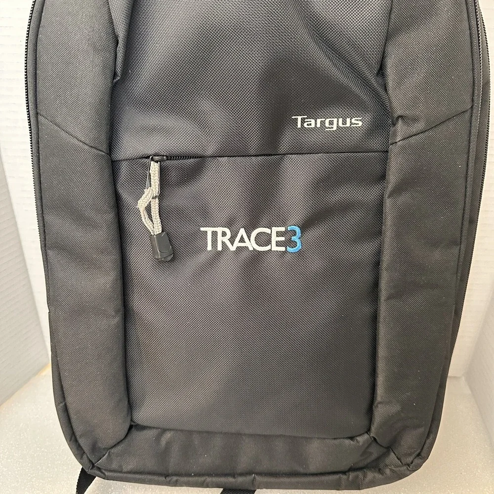 Targus Trace3 Black‎ 16L Laptop Backpack School Travel Carry On Bag